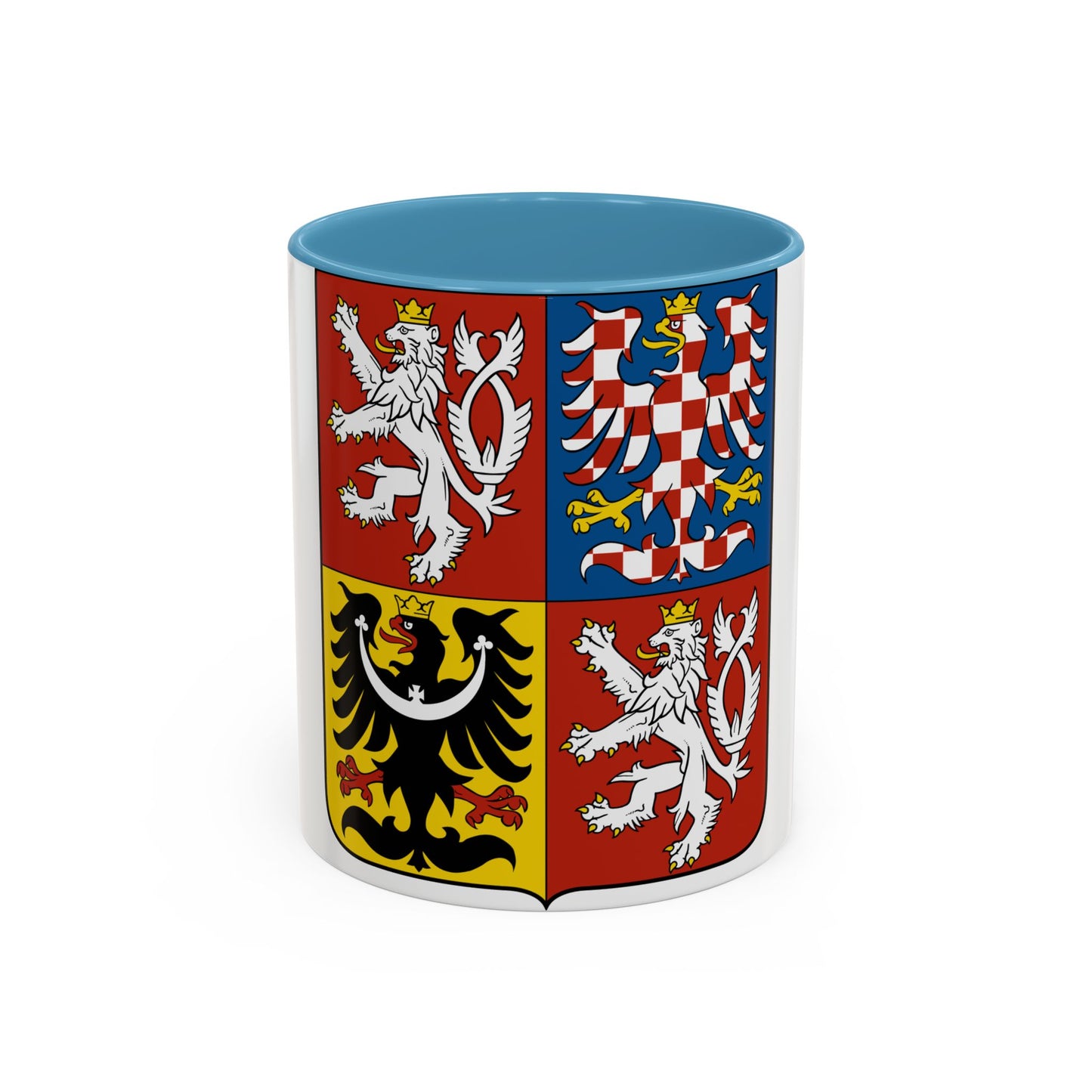 Coat of arms of the Czech Republic - Accent Coffee Mug