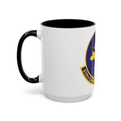 519th Combat Sustainment Squadron (U.S. Air Force) Accent Coffee Mug