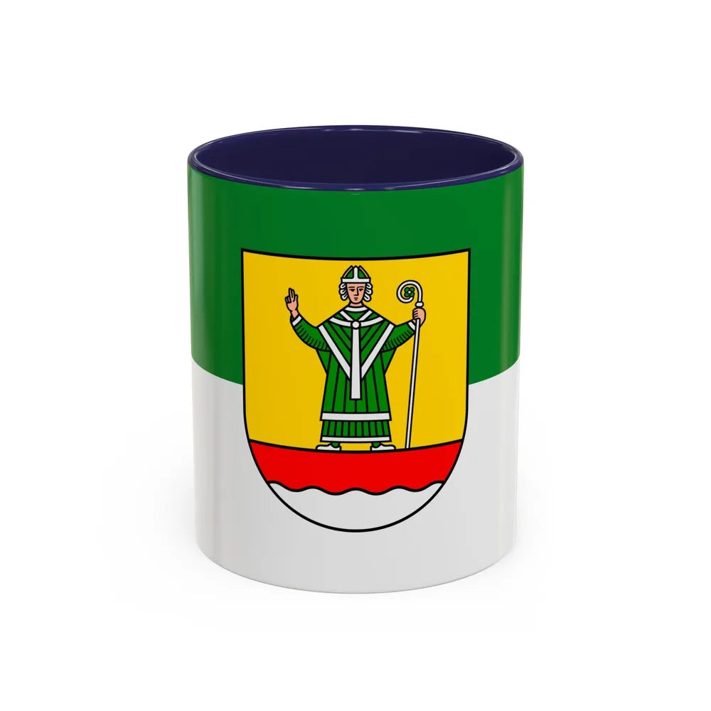 Flag of Cuxhaven Germany - Accent Coffee Mug-11oz-Navy-Go Mug Yourself