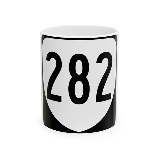 Virginia 282 1980 (Virginia) (Road Sign) White Coffee Mug