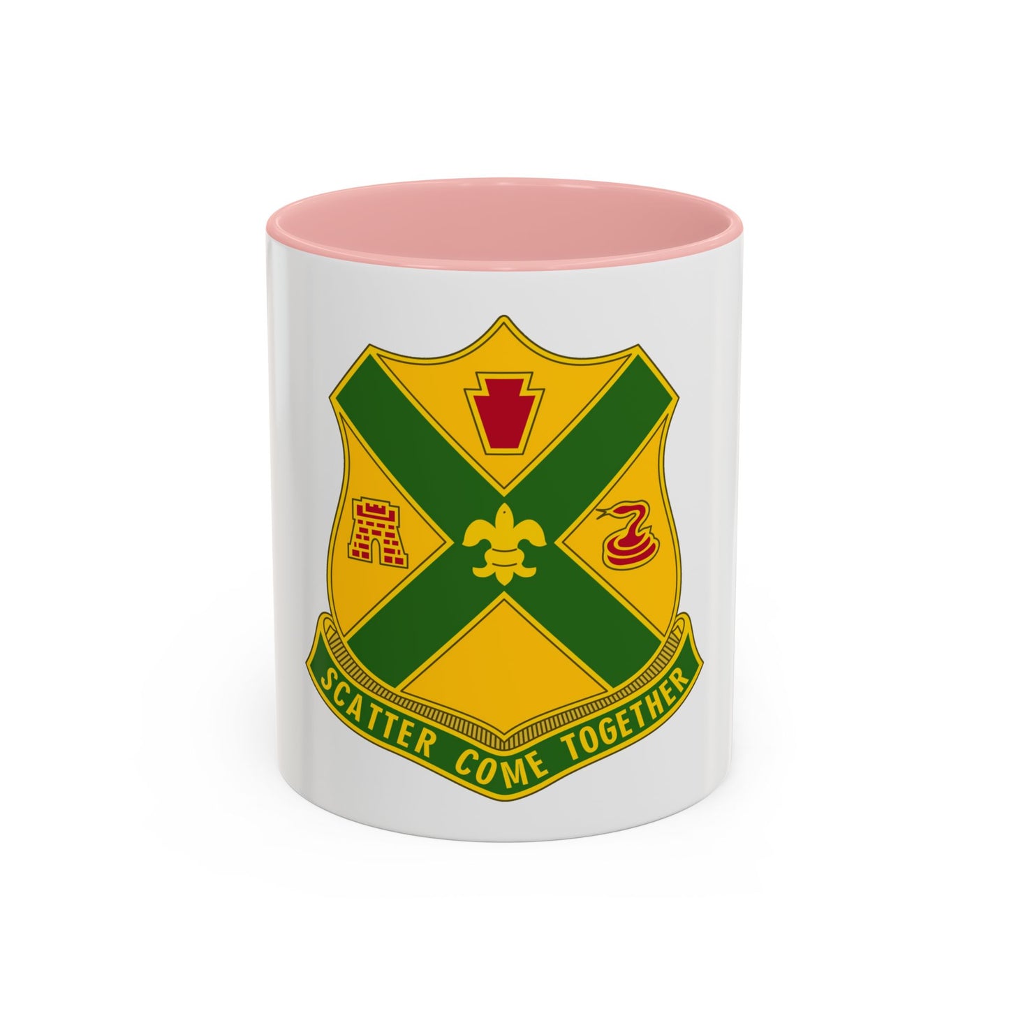 200th Field Artillery Battalion (U.S. Army) Accent Coffee Mug