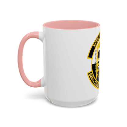 630th Electronic Systems Squadron (U.S. Air Force) Accent Coffee Mug