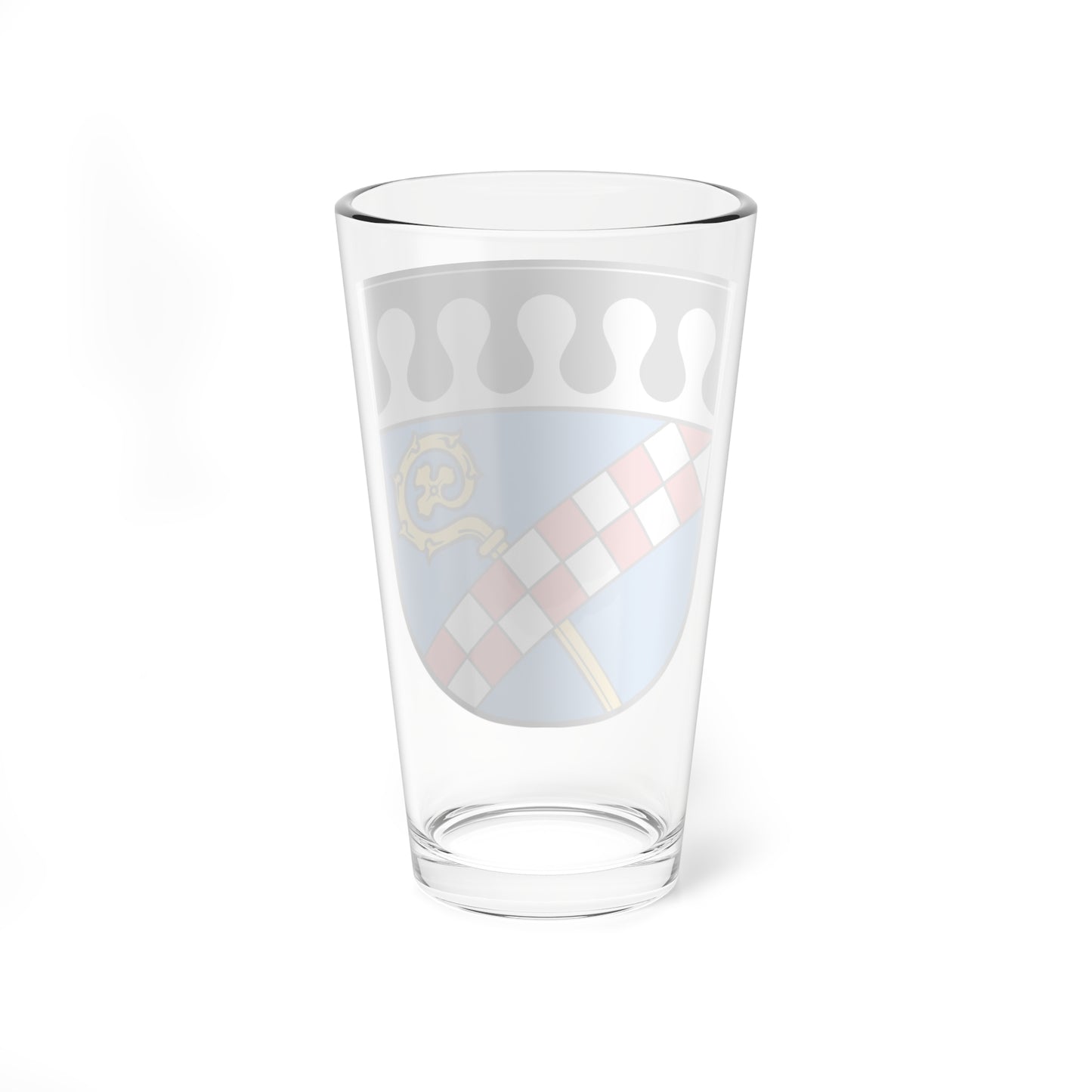 DEU Bastheim COA (Germany) (Coat of Arms) Pint Glass 16oz