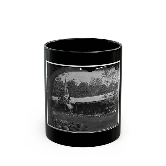 Washington, D.C. View In Front Of Presidential Reviewing Stand (U.S. Civil War) Black Coffee Mug