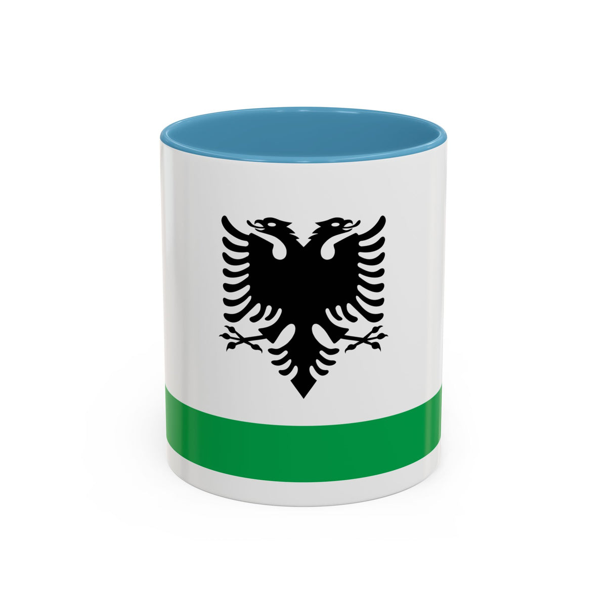 Albanian Coast Guard Ensign - Accent Coffee Mug