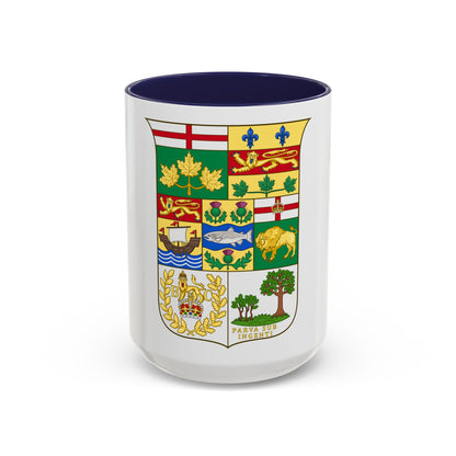 Arms of Canada 1873 - Accent Coffee Mug