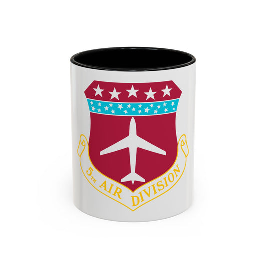 5th Air Division (U.S. Air Force) Accent Coffee Mug