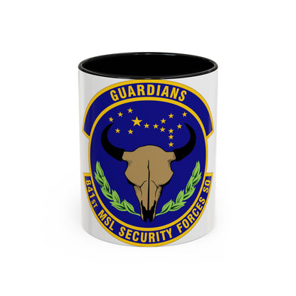 841 Missile Security Forces Squadron AFGSC (U.S. Air Force) Accent Coffee Mug