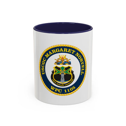 USCGC Margaret Norvell WPC 1105 (U.S. Coast Guard) Accent Coffee Mug