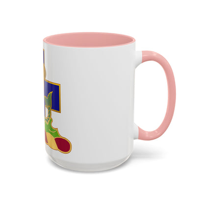 10th Antiaircraft Artillery Automatic Weapons Battalion (U.S. Army) Accent Coffee Mug