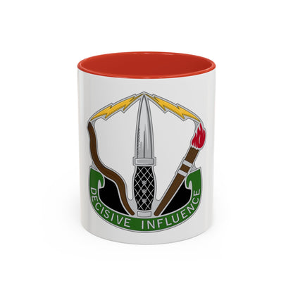 8 Psychological Operations Group (U.S. Army) Accent Coffee Mug