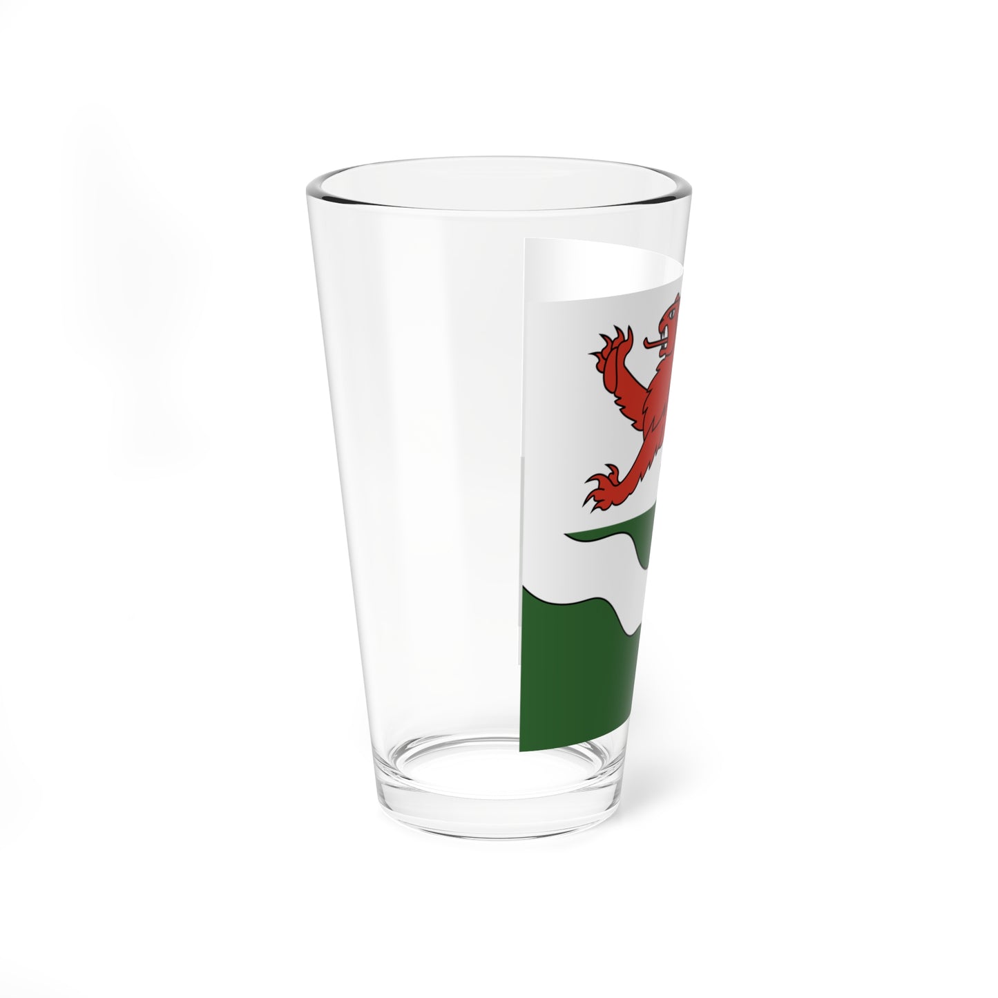 CHE Mattenbach Flag (Switzerland) Pint Glass 16oz