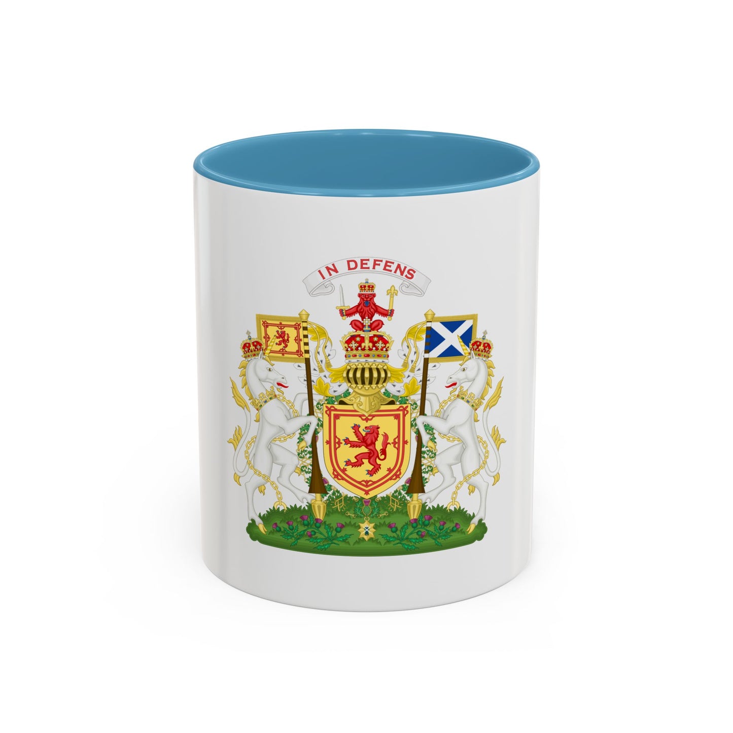 Royal Coat of Arms of the Kingdom of Scotland 2 - Accent Coffee Mug