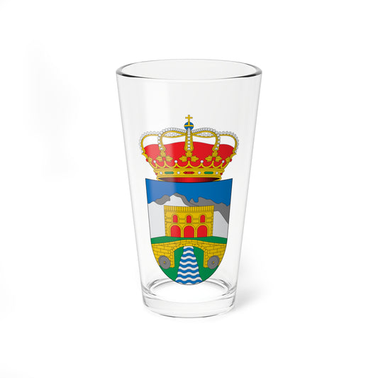Escudo de Alfarnate Málaga (Spain) (Coat of Arms) Pint Glass 16oz