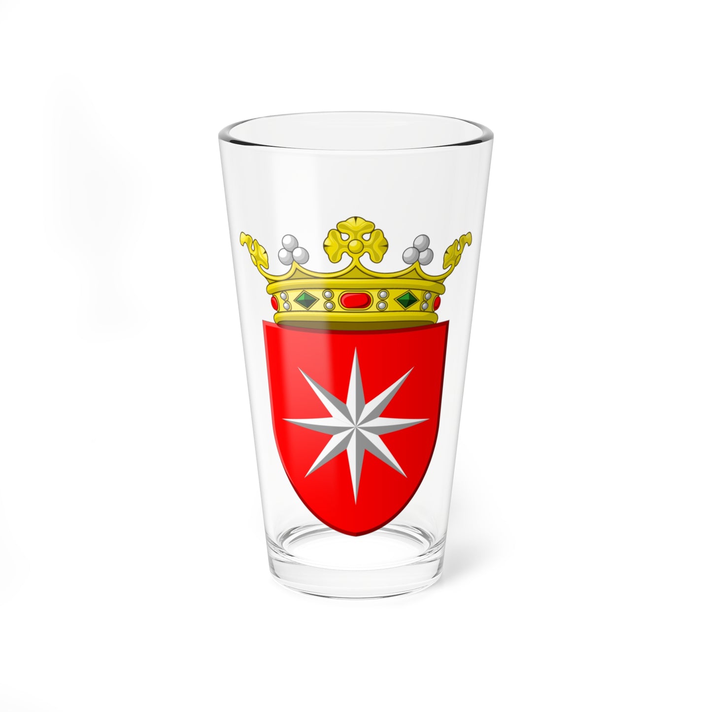 Wapen Moordrecht (Netherlands) (Coat of Arms) Pint Glass 16oz