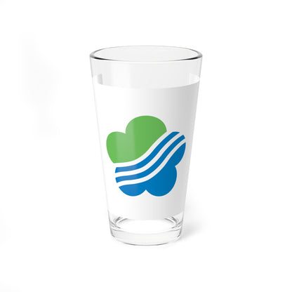 Flag of Minabe Wakayama (Japan) Pint Glass 16oz