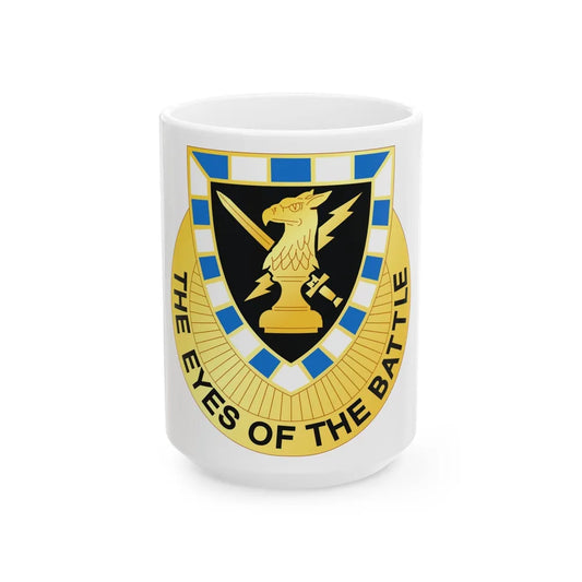 542 Military Intelligence Battalion (U.S. Army) White Coffee Mug-15oz-Go Mug Yourself