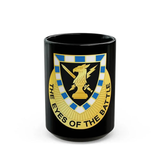 542 Military Intelligence Battalion (U.S. Army) Black Coffee Mug 15oz - Go Mug Yourself