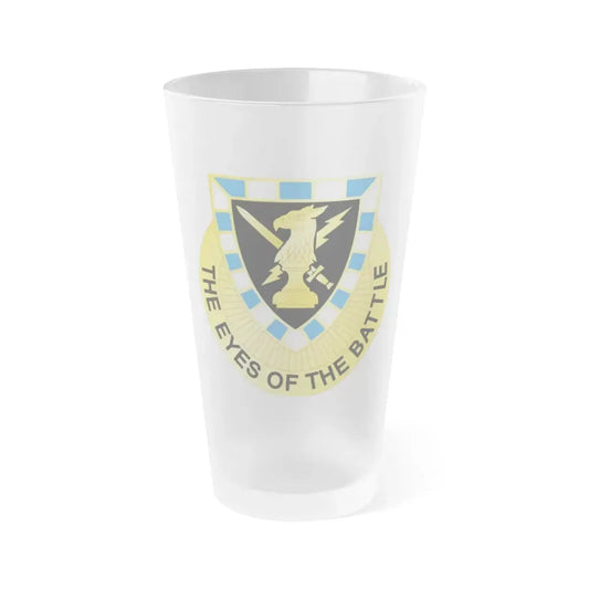 542 Military Intelligence Battalion (U.S. Army) Frosted Pint Glass 16oz Default Title - Go Mug Yourself