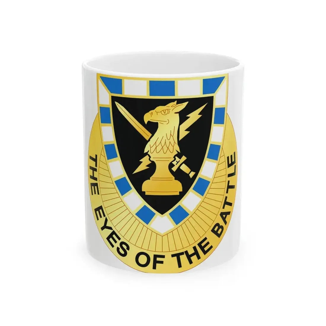542 Military Intelligence Battalion (U.S. Army) White Coffee Mug 11oz - Go Mug Yourself