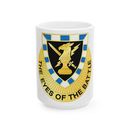 542 Military Intelligence Battalion (U.S. Army) White Coffee Mug 15oz - Go Mug Yourself