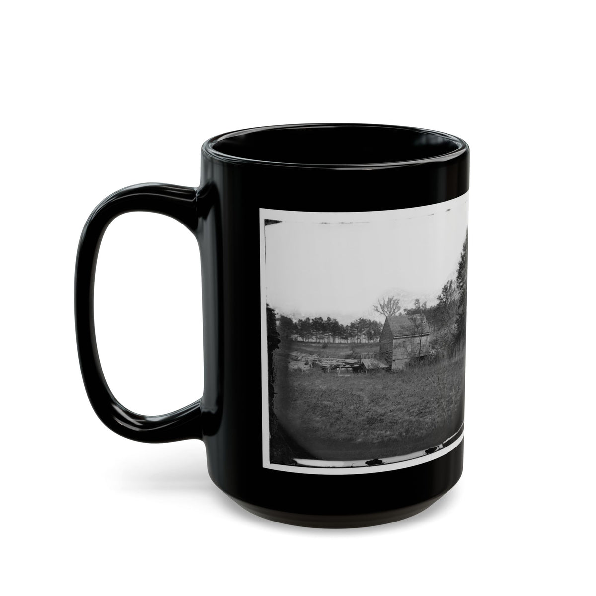 Mechanicsville, Va. Ellerson's Mill (U.S. Civil War) Black Coffee Mug