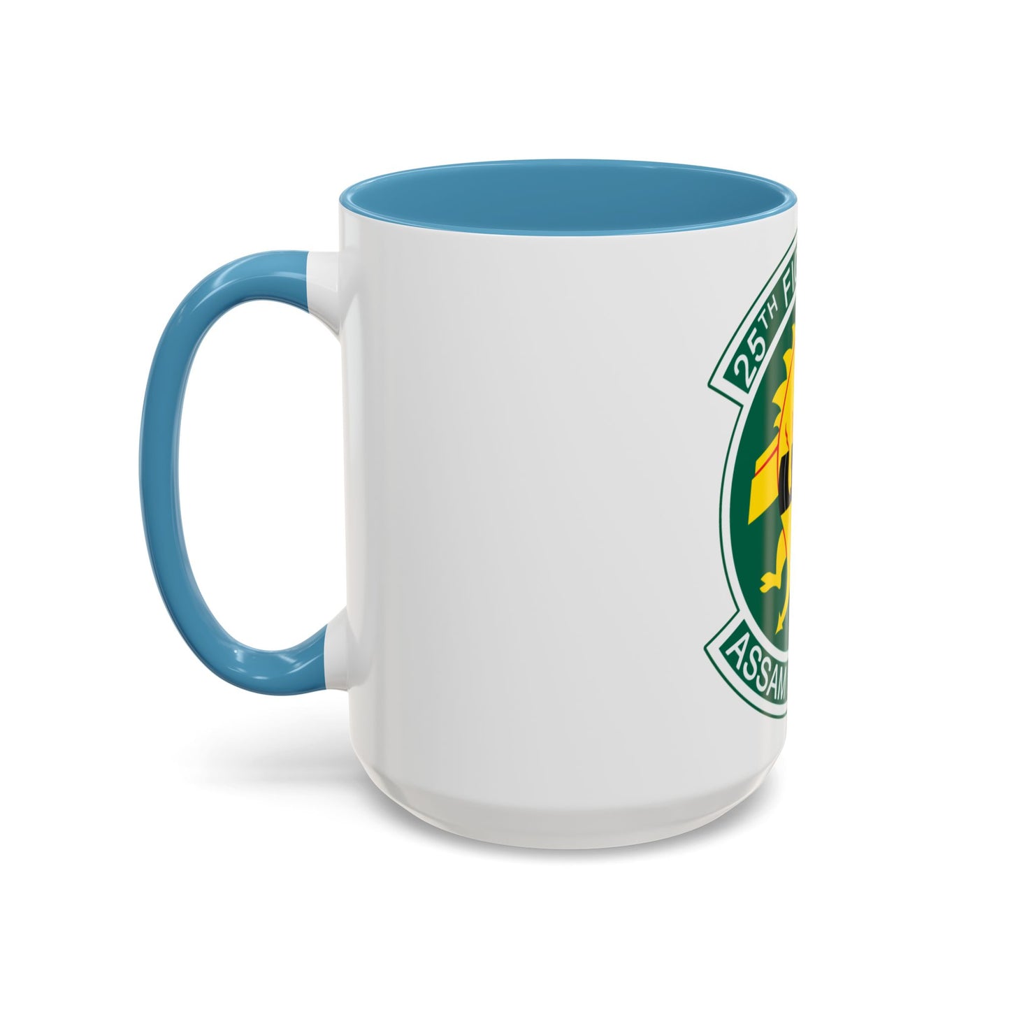 25th Fighters Sq (U.S. Air Force) Accent Coffee Mug