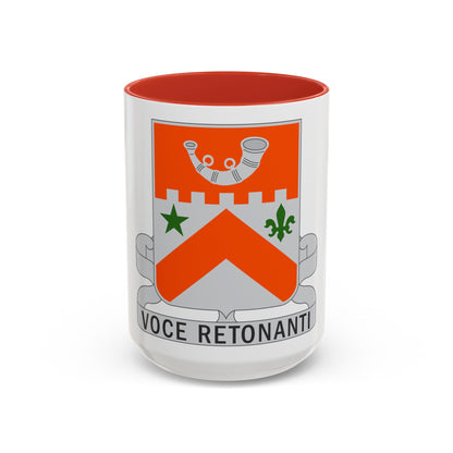 134 Signal Battalion (U.S. Army) Accent Coffee Mug
