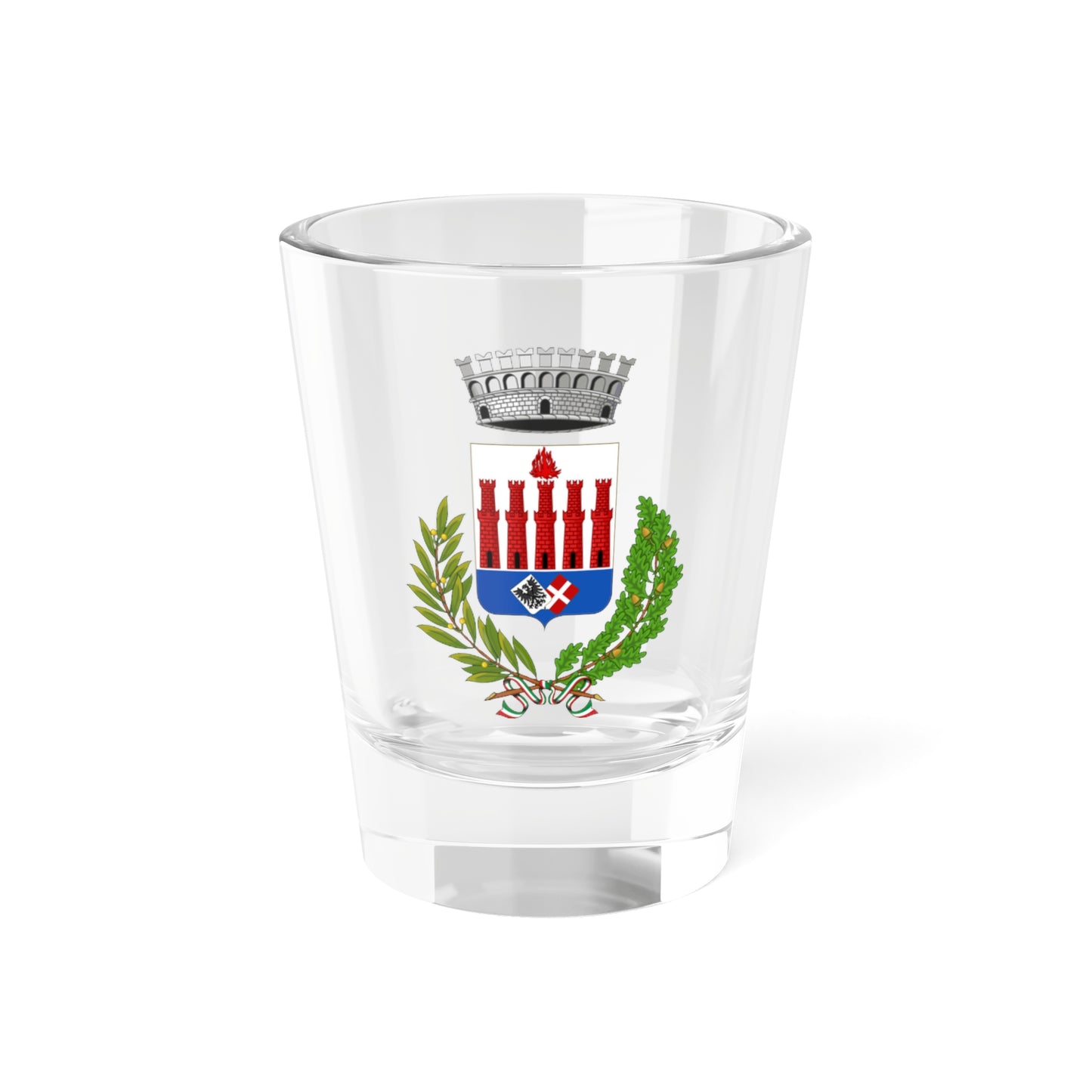 Fiamignano-Stemma (Italy) (Coat of Arms) Shot Glass 1.5oz
