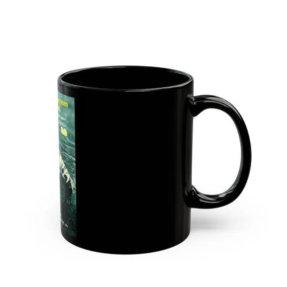 CREATURE FROM THE BLACK LAGOON (GERMAN) 1954 Movie Poster - Black Coffee Mug-Go Mug Yourself