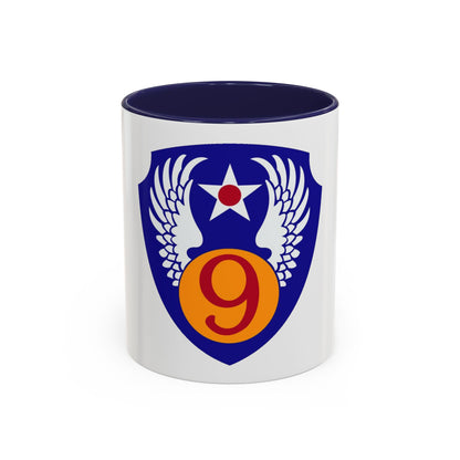 9th Air Force (U.S. Army) Accent Coffee Mug