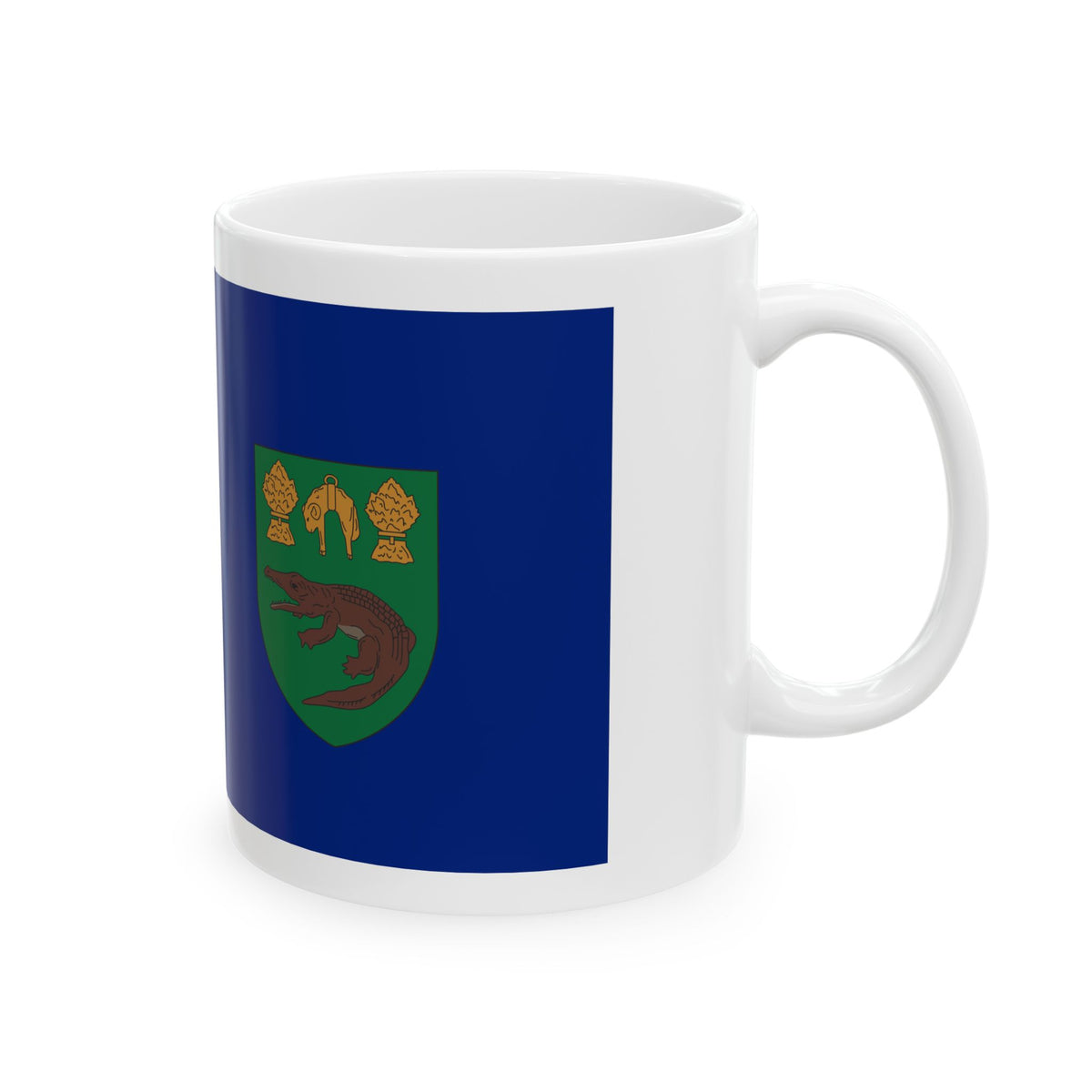Unofficial banner of Basutoland (Lesotho) White Coffee Mug
