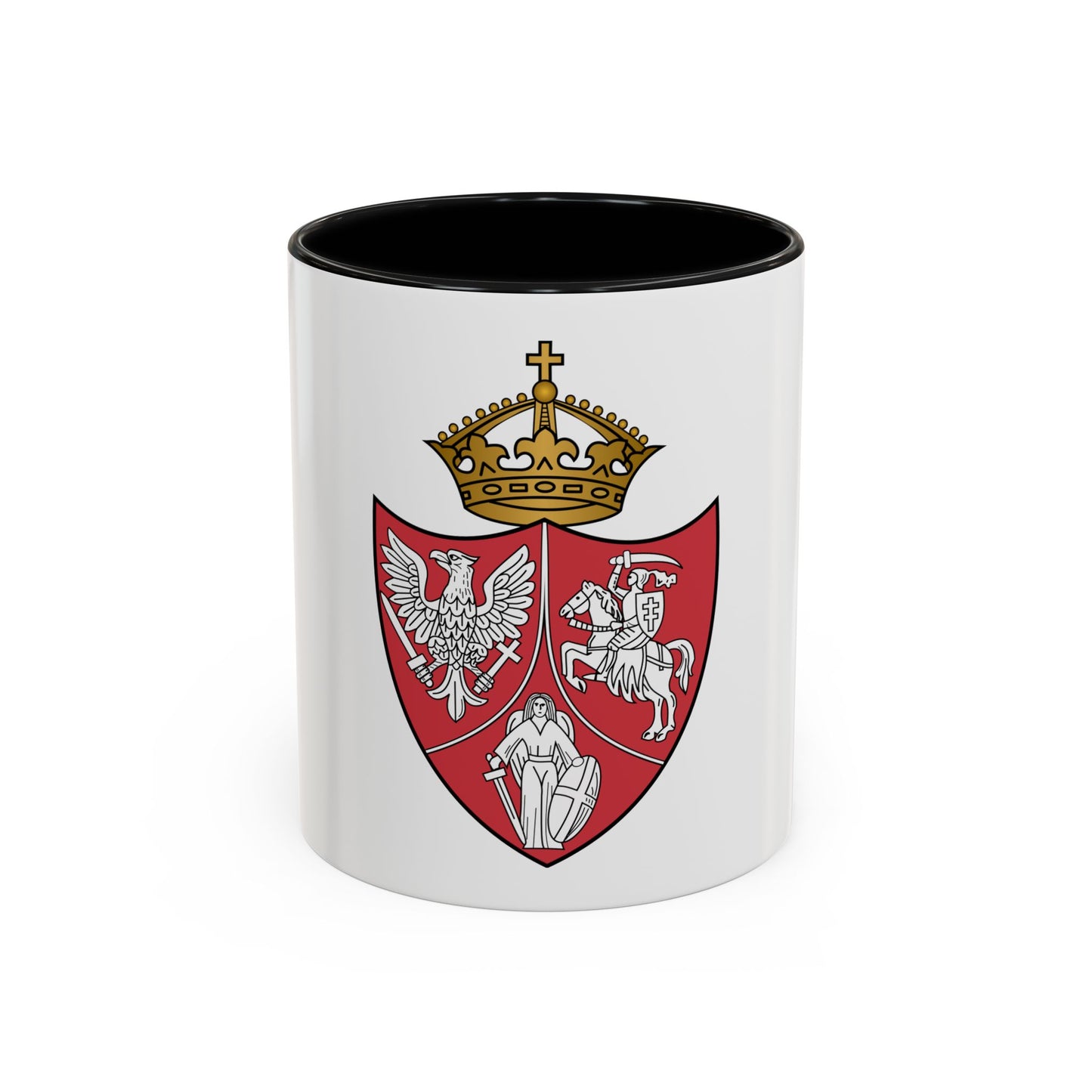 Coat of arms of the January Uprising - Accent Coffee Mug