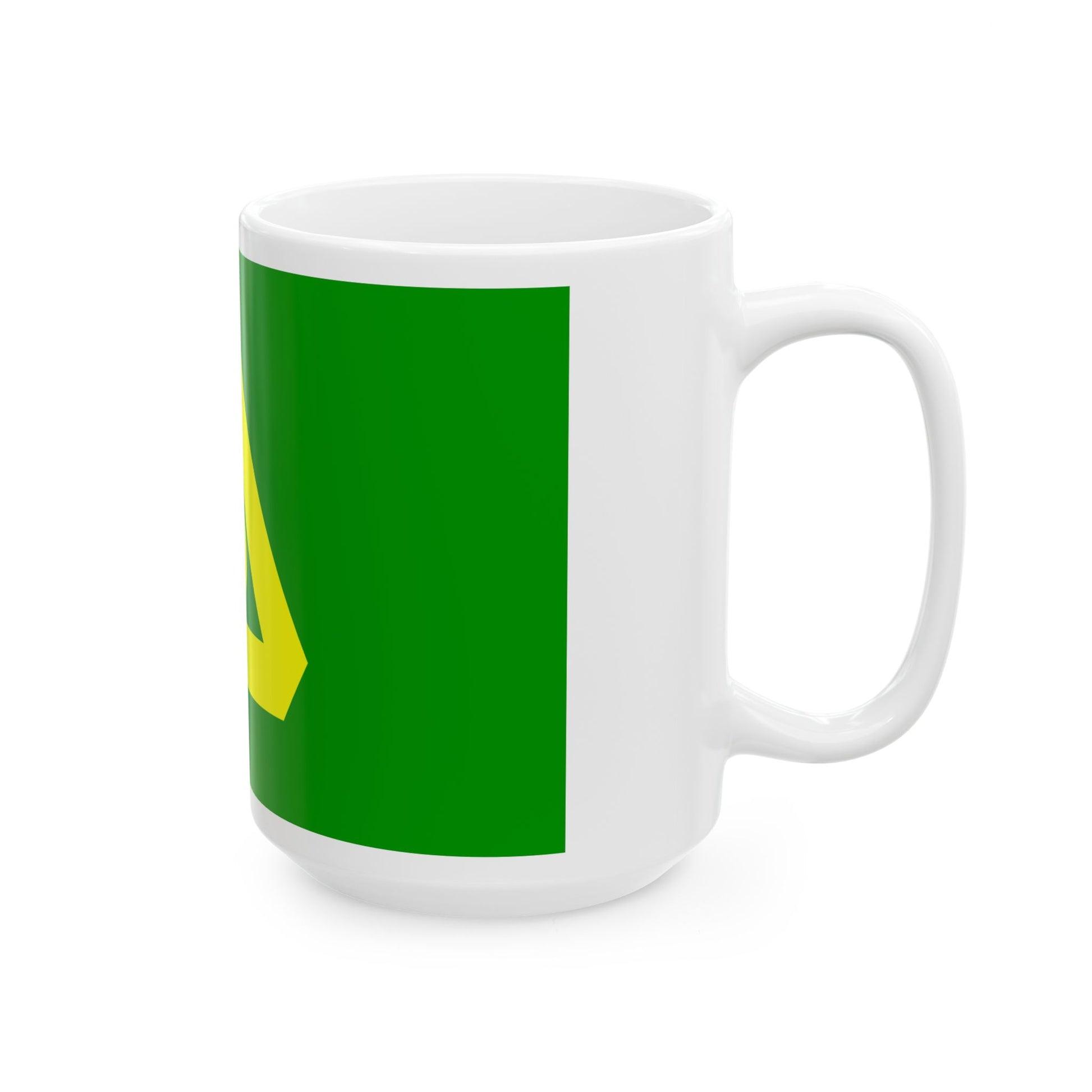 Flag of Delta British Columbia Canada - White Coffee Mug-Go Mug Yourself