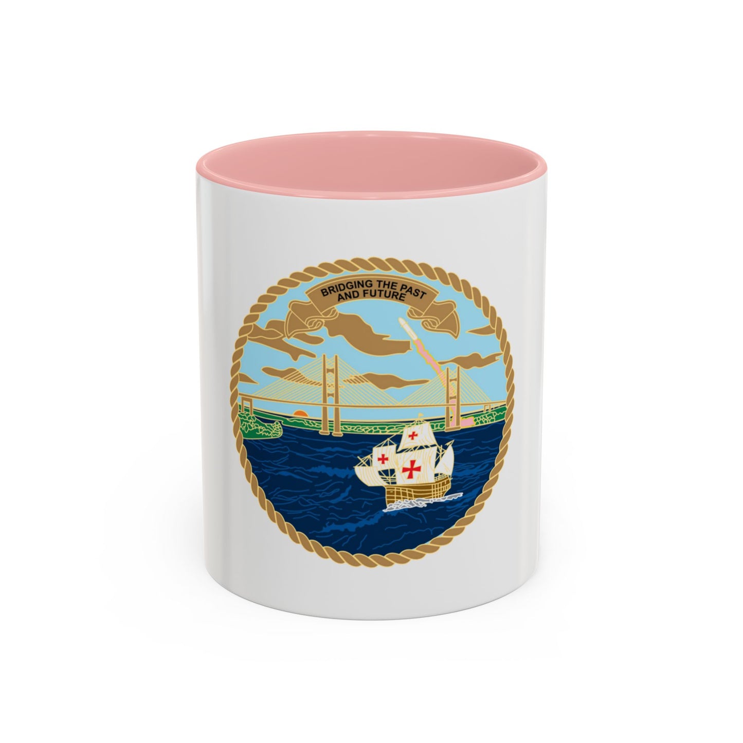USCG Sector Jacksonville Bridge (U.S. Coast Guard) Accent Coffee Mug