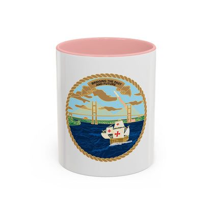 USCG Sector Jacksonville Bridge (U.S. Coast Guard) Accent Coffee Mug