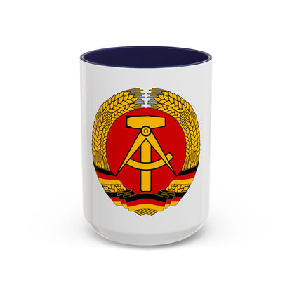Coat of arms of East Germany - Accent Coffee Mug