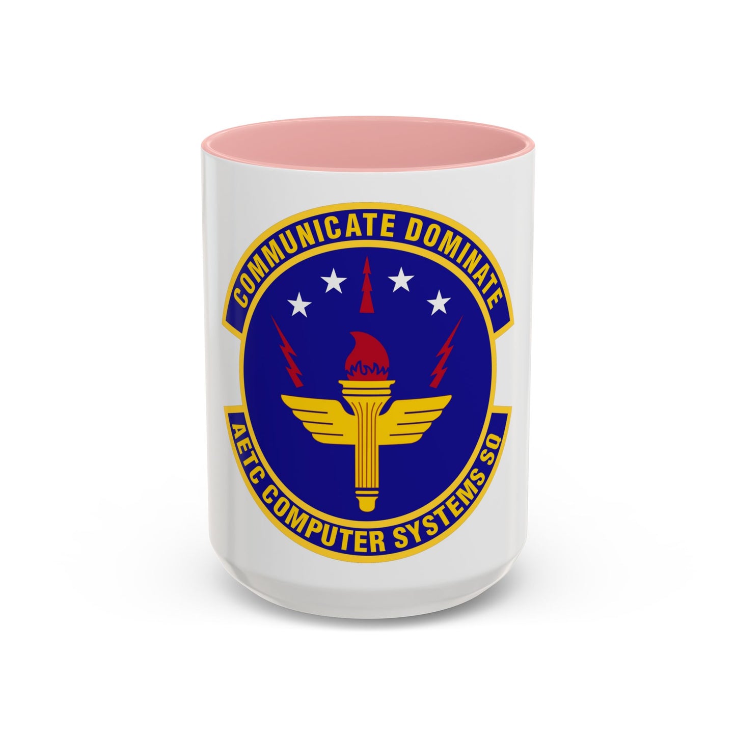 AETC Computer Systems Squadron (U.S. Air Force) Accent Coffee Mug