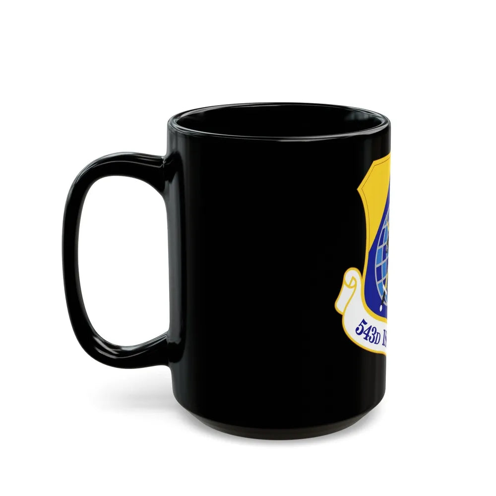 543 Intelligence Surveillance and Reconnaissance Group AFISRA (U.S. Air Force) Black Coffee Mug-Go Mug Yourself