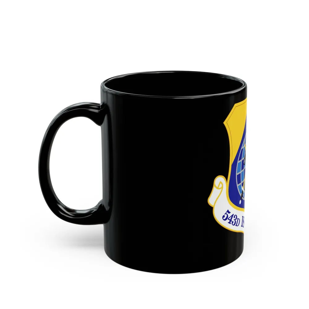 543 Intelligence Surveillance and Reconnaissance Group AFISRA (U.S. Air Force) Black Coffee Mug-Go Mug Yourself