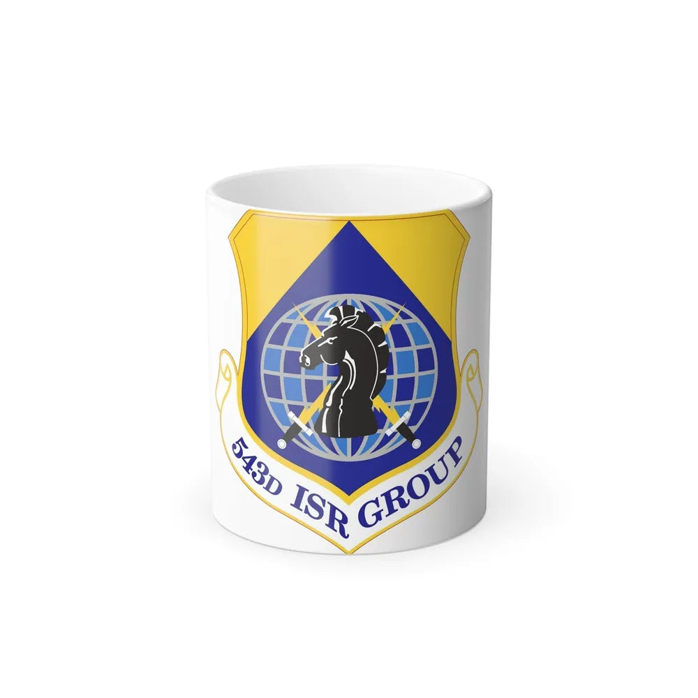 543 Intelligence Surveillance and Reconnaissance Group AFISRA (U.S. Air Force) Color Changing Coffee Mug-11oz-Go Mug Yourself