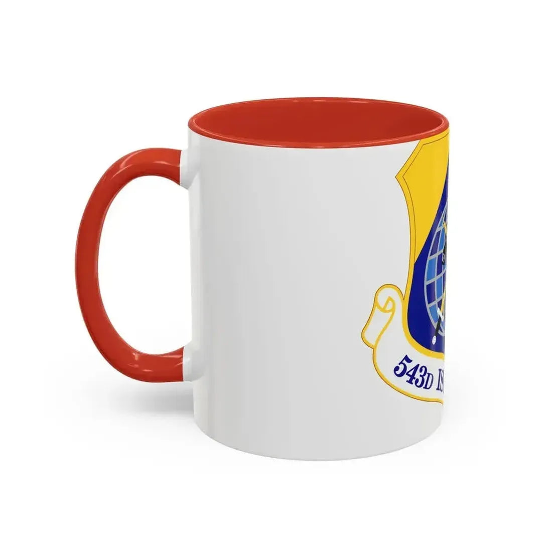 543 Intelligence Surveillance and Reconnaissance Group AFISRA (U.S. Air Force) Accent Coffee Mug - Go Mug Yourself