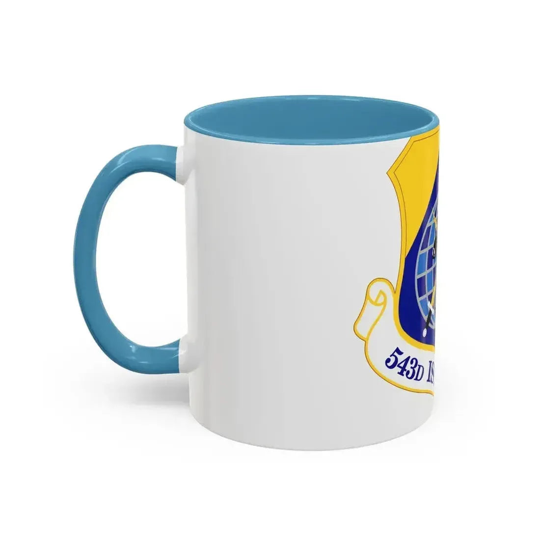 543 Intelligence Surveillance and Reconnaissance Group AFISRA (U.S. Air Force) Accent Coffee Mug - Go Mug Yourself