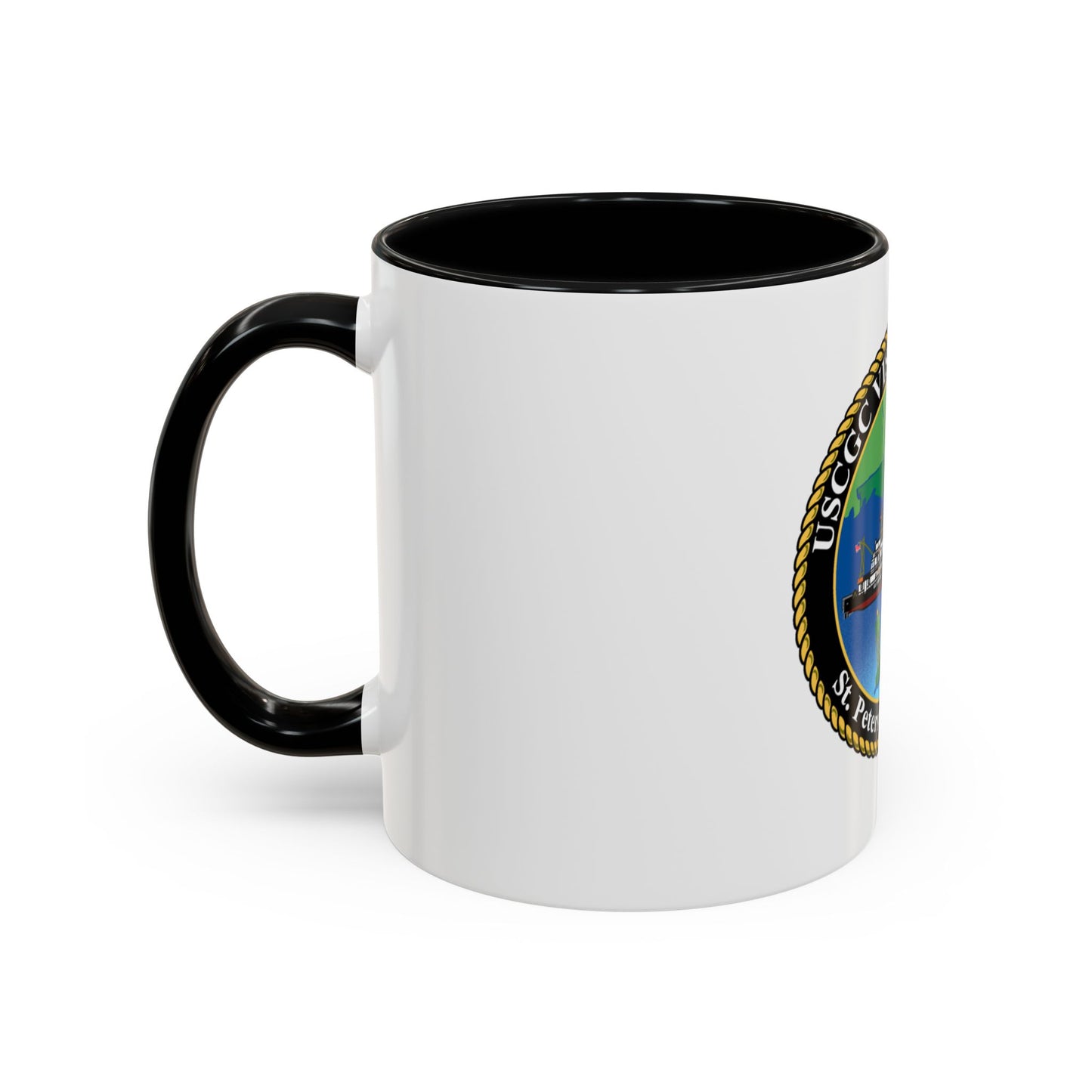 USCGC VISE WLIC 75305 (U.S. Coast Guard) Accent Coffee Mug