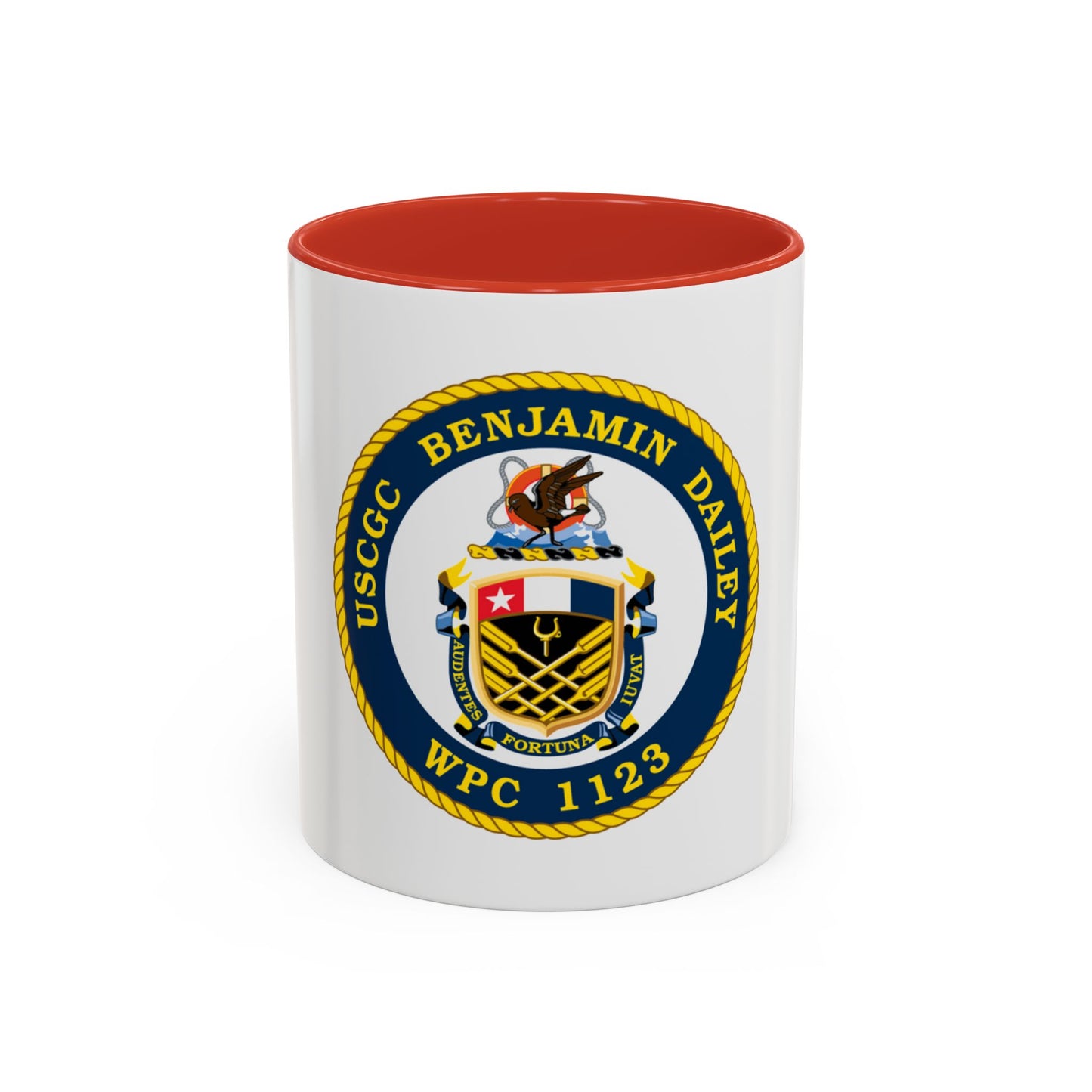 USCGC Benjamin Dailey WPC 1123 (U.S. Coast Guard) Accent Coffee Mug