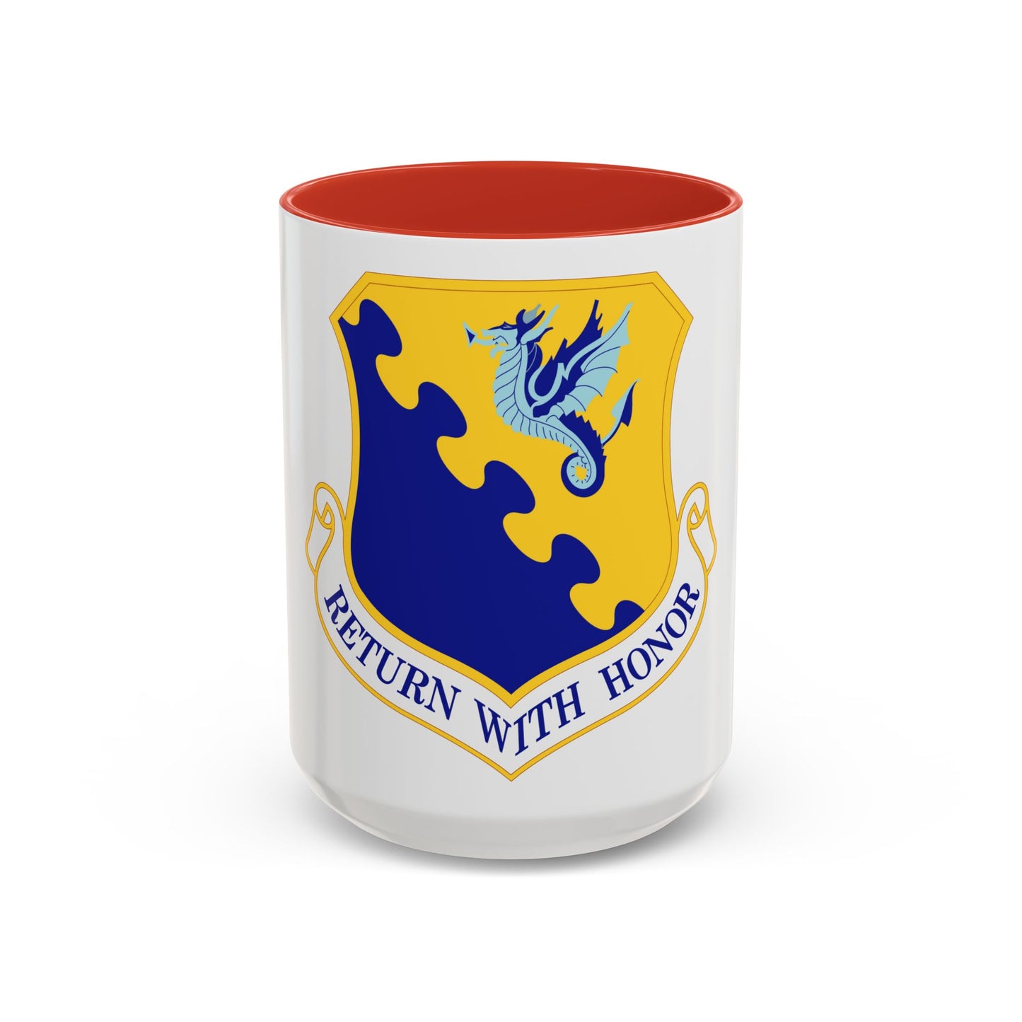 31st Fighter Wing (U.S. Air Force) Accent Coffee Mug
