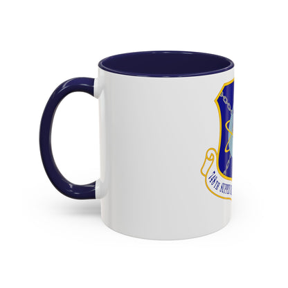 748 Supply Chain Management Group AFMC (U.S. Air Force) Accent Coffee Mug