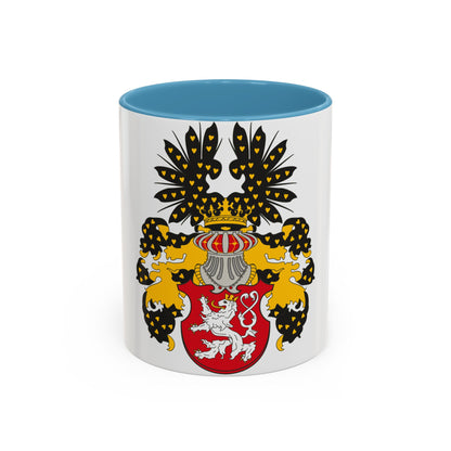 Coat of arms of the Kingdom of Bohemia - Accent Coffee Mug