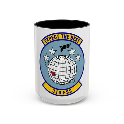 310 Force Support Squadron AFRC (U.S. Air Force) Accent Coffee Mug