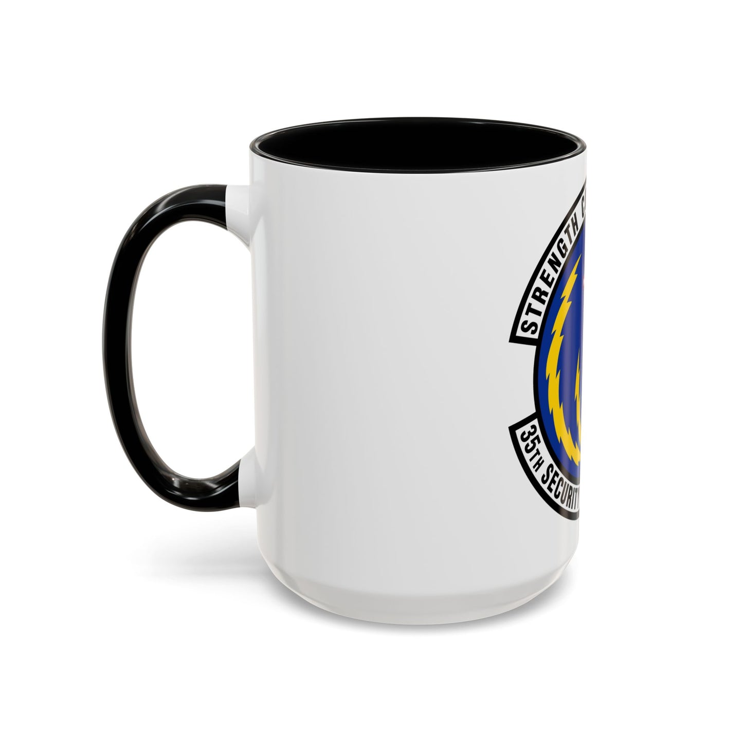 35 Security Forces Squadron PACAF (U.S. Air Force) Accent Coffee Mug